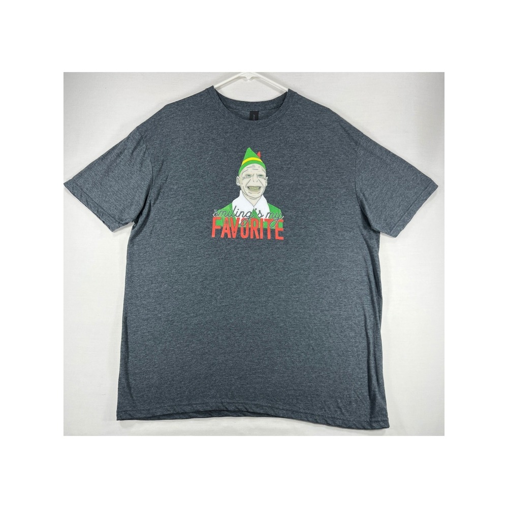 Gildan Voldemort Elf Mashup Graphic Tee XL Charcoal Grey Harry Potter Parody